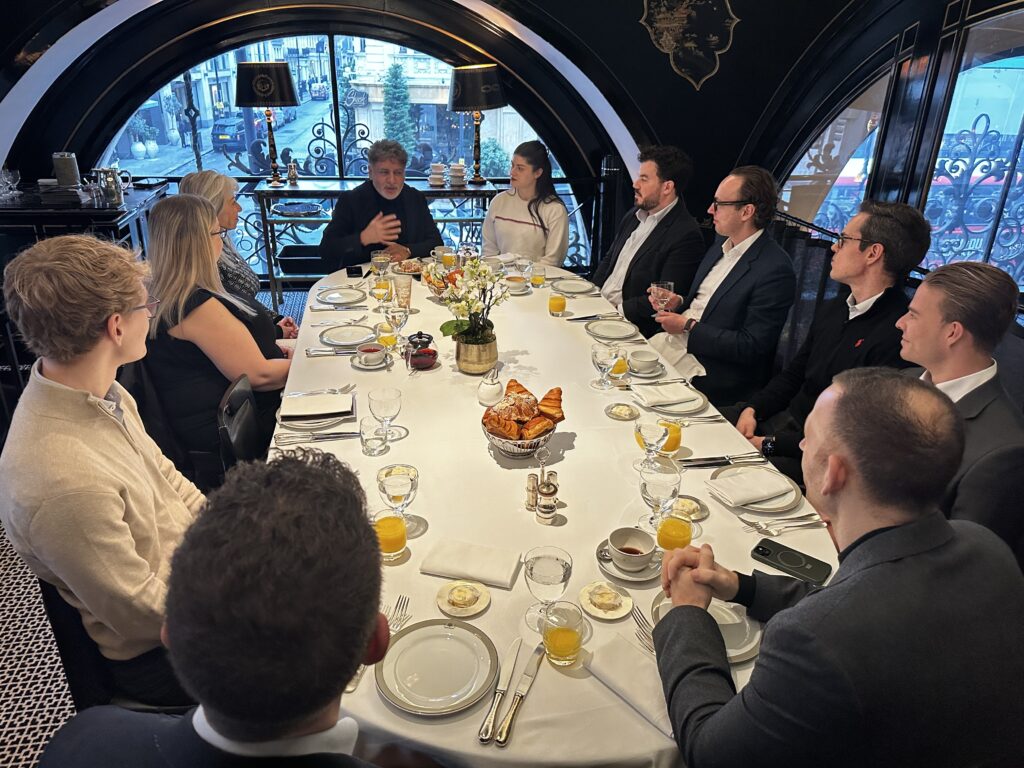 Guests at the Hamilton Bradshaw real estate lending breakfast event